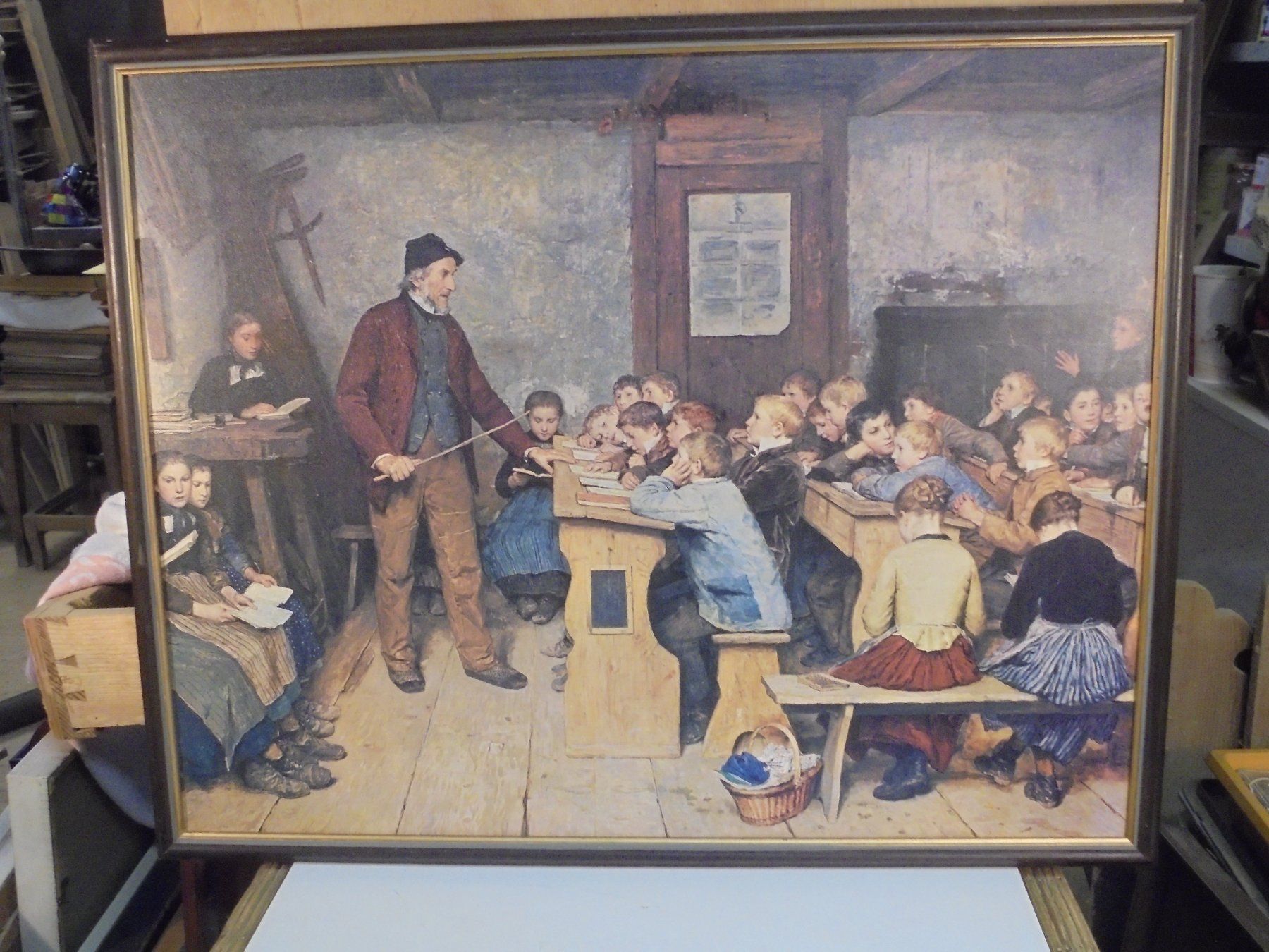 Foto & Immagini: Albert Anker Grossbild 61 x 49 cm – Usato da Altstätten venduto da antikundart