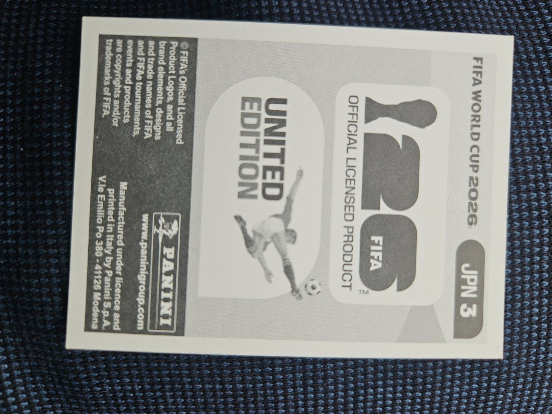 Panini Carte collezionabili: JPN 3 – Usato da Würenlingen venduto da Dinli 1