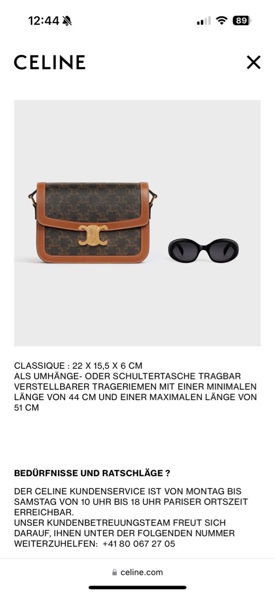 Celine Taschen für Damen: Celine Triomphe bag NEW – Neu (gemäss Beschreibung) aus St. Gallen von ott_f827 7