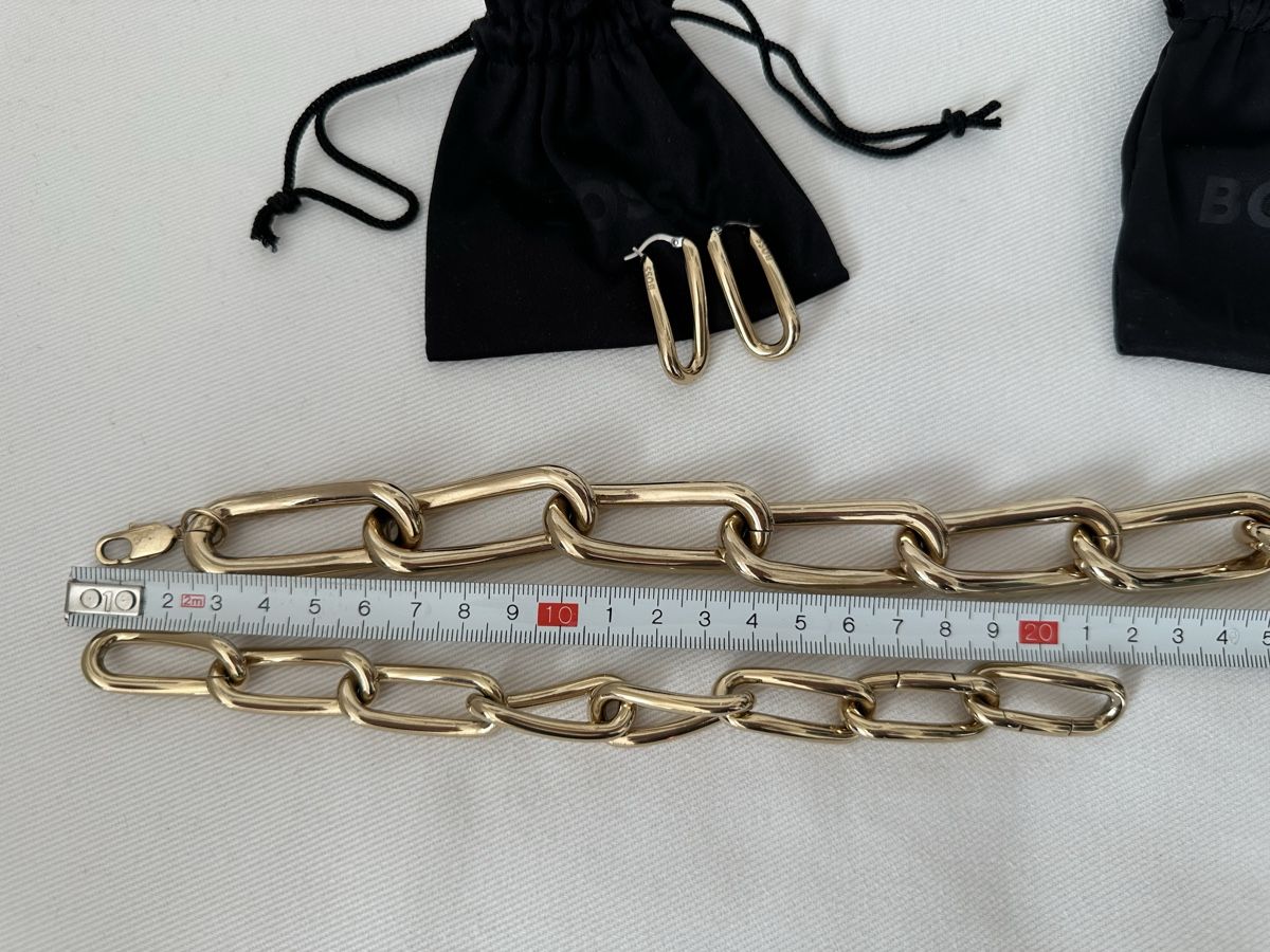 Sonstiger Schmuck: HUGO BOSS Set: Halskette und Ohrringe – Gebraucht aus Zollikon von _M65_ 4