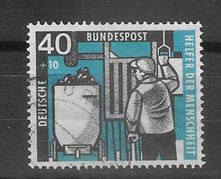 Bund MiNr. 273 gest. Wohlfahrt 1957