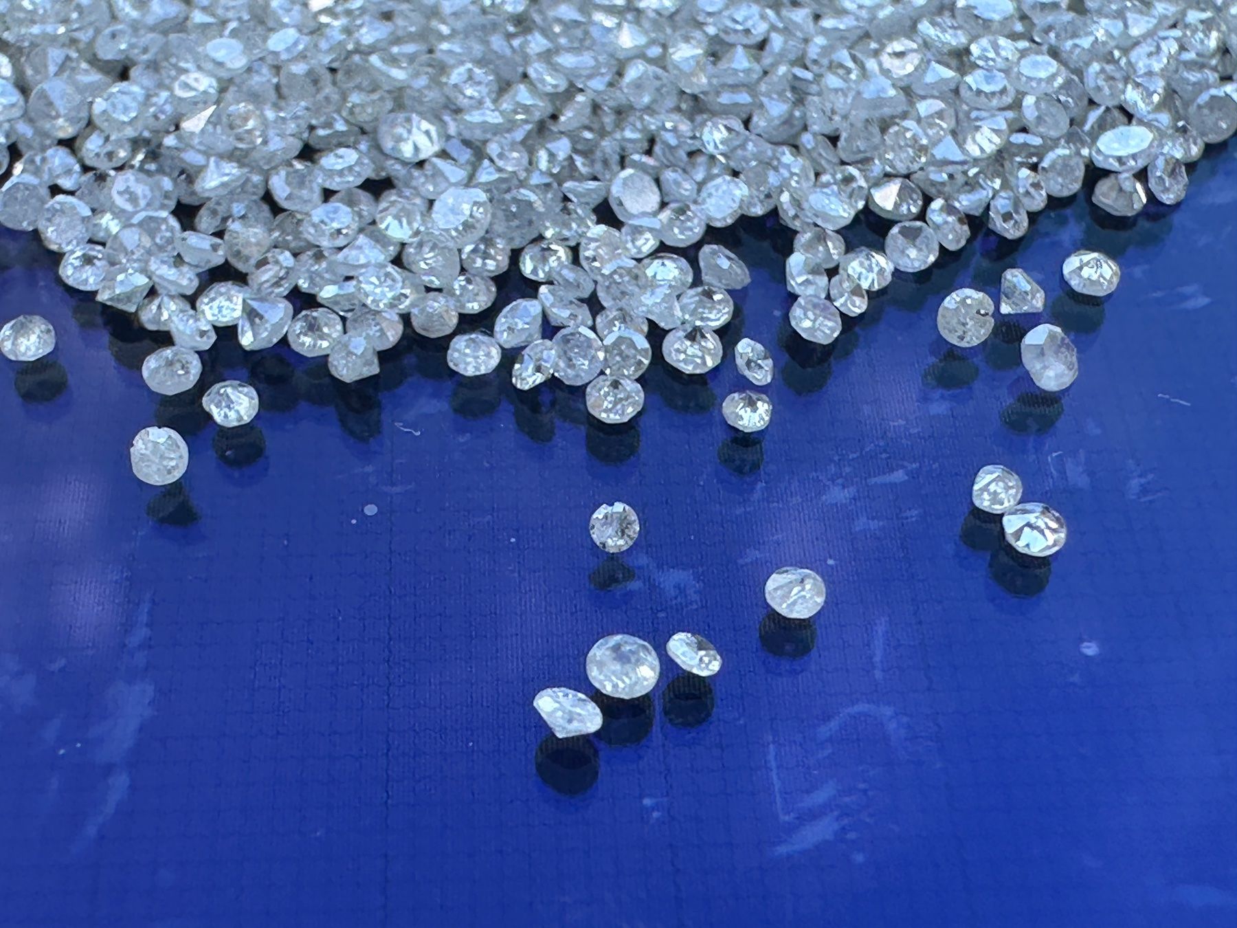Pietre preziose: 20 St. Single-Cut Diamant-Pointer echte Naturdiamant 1 mm – Nuovo (secondo la descrizione) da Langenthal venduto da Seelenfreunde 8