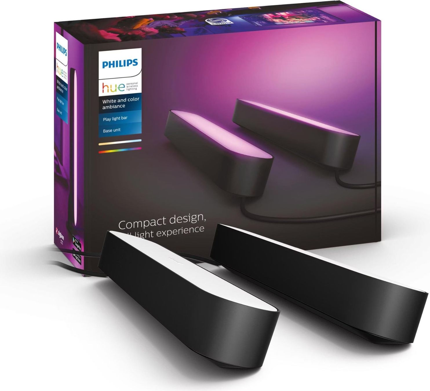 Philips Lampade: Top: Philips Hue Play Light Bar Base Unit + Hue Bridge Set!! – Usato da Biel/Bienne venduto da Secondhand_Shop