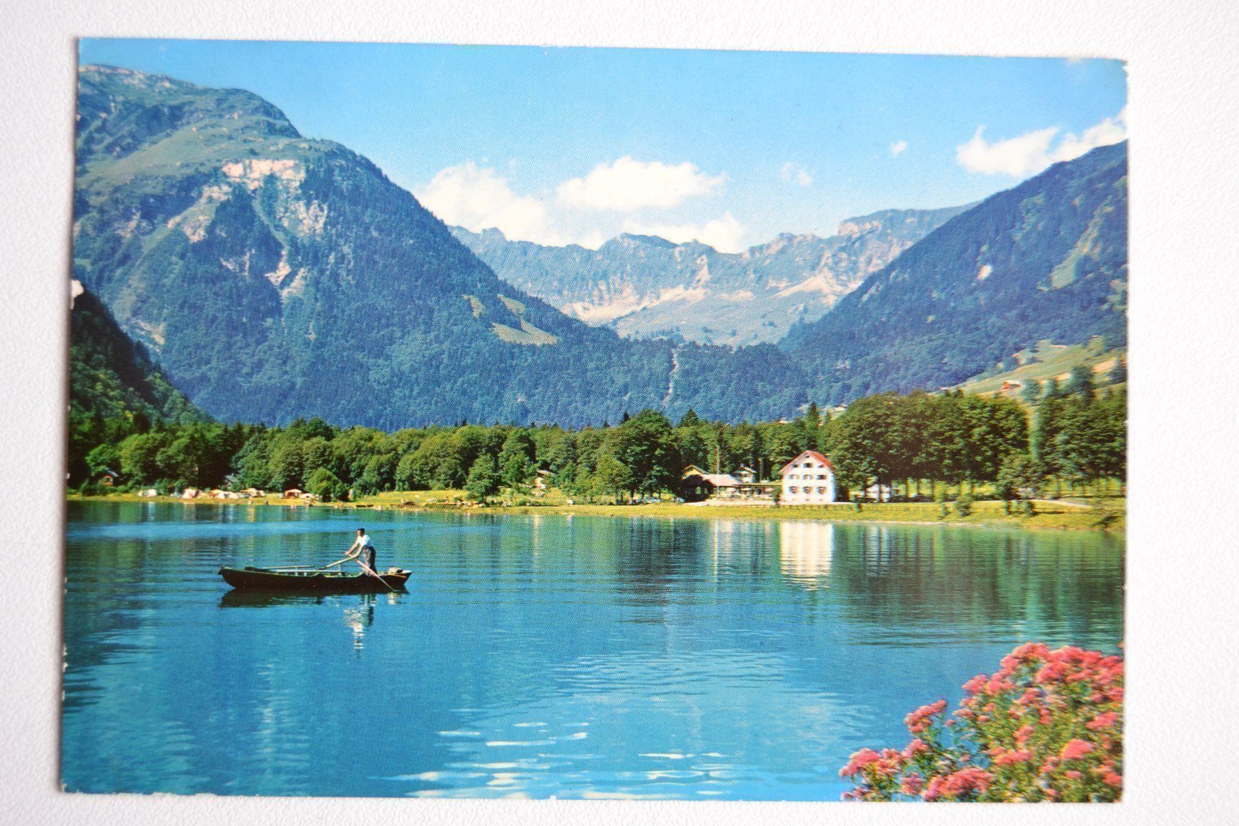 Cartoline postali: Klöntalersee – Usato da Beinwil am See venduto da kajak55