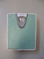 Badezimmerwaage BORG Retro Vintage Zustand gebraucht