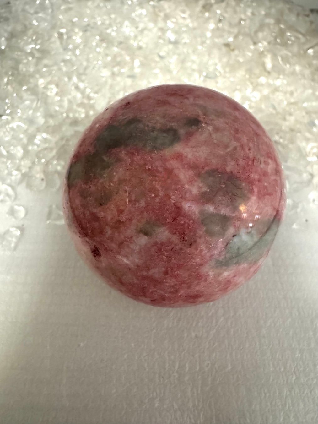 Edelsteine: Kugel Zoisit-rosa – Neu (gemäss Beschreibung) aus Biberist von Steine 1