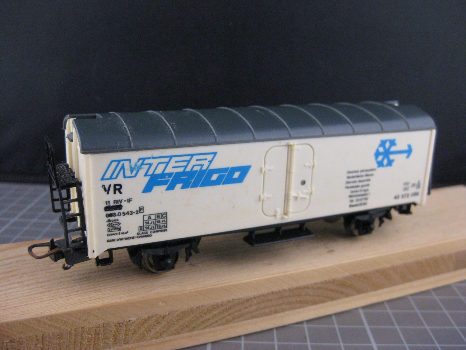 Lima Modellini di ferrovie: Lima VR Güterwagen InterFrigo – Usato da Malters venduto da Marosko 2