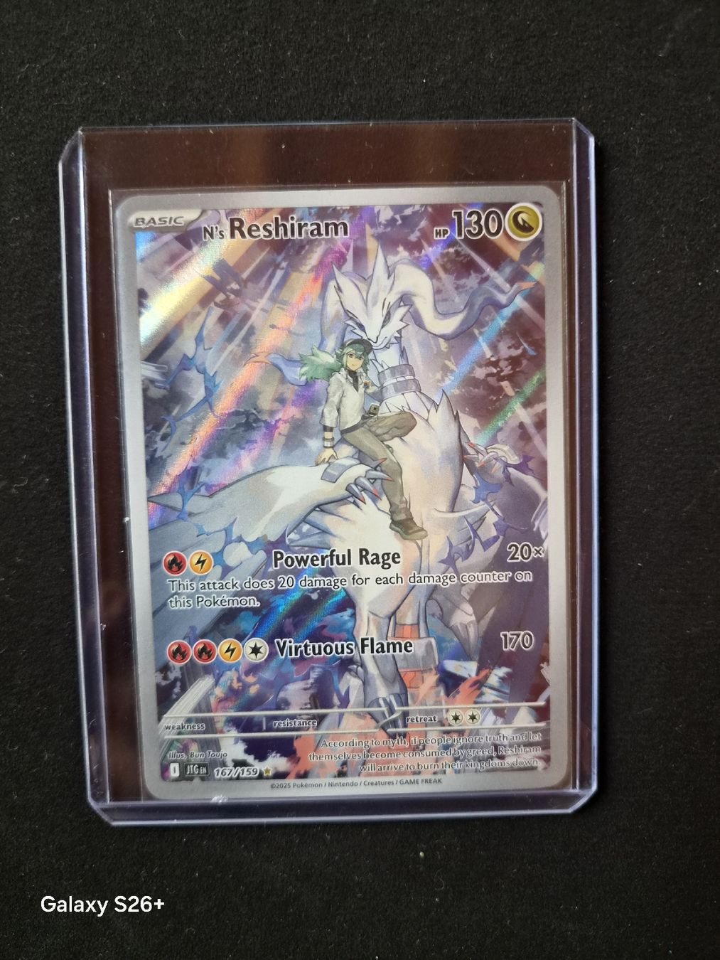 Pokémon Sammelbilder & Trading cards: Pokemon TCG N's Reshiram  – Gebraucht aus Ponte Capriasca von gev_n5bb