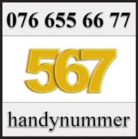 Handynummer, Telefonnummer, VIP Nummer, 076 655 66 77