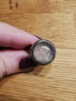 Schöner Silberring mit Rosenquarz, Grösse 18mm