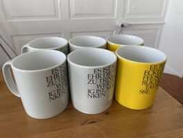 6 x Tassen J. S. Bach-Stiftung