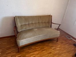 Couch gebraucht, super zustand Gold-Grün