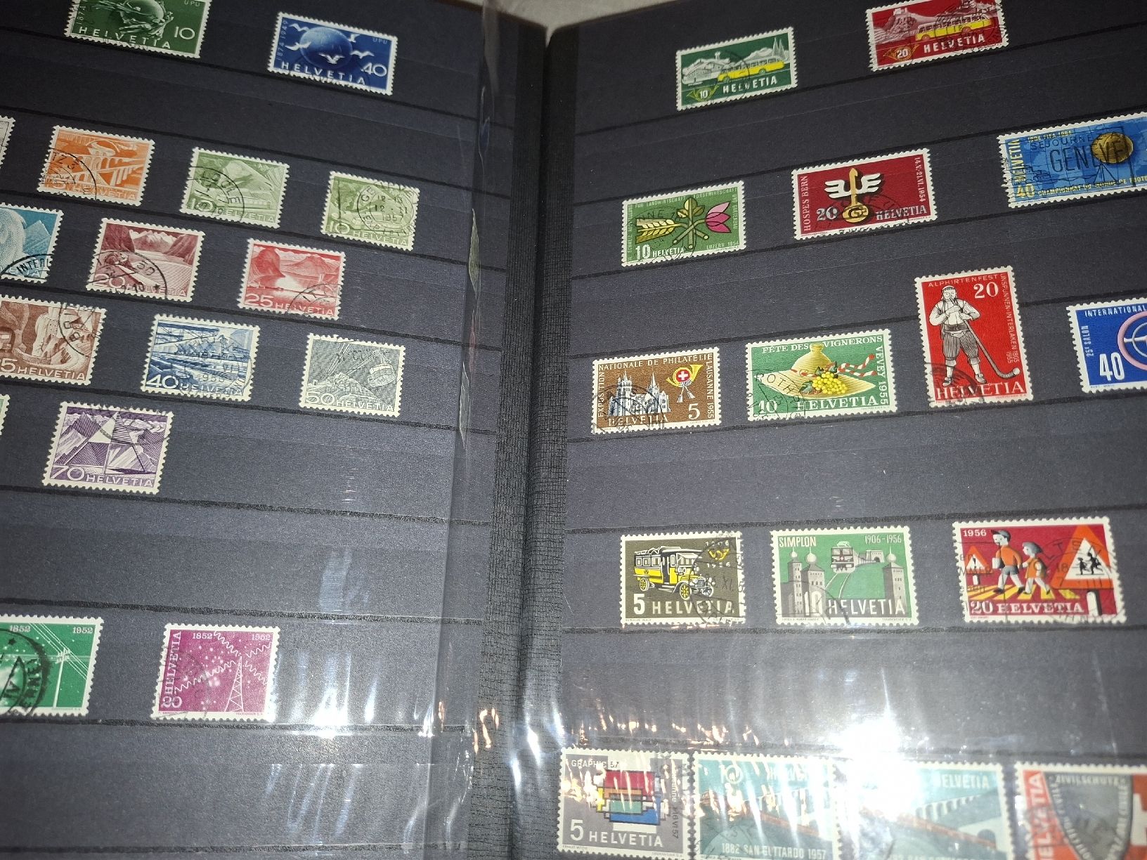 Alle Briefmarken: Sammlung Werbemarken Classic gestempelt  – Gebraucht aus Balgach von SIMEON27 4
