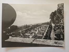 Carte postale Castel Gandolfo jardins bon état