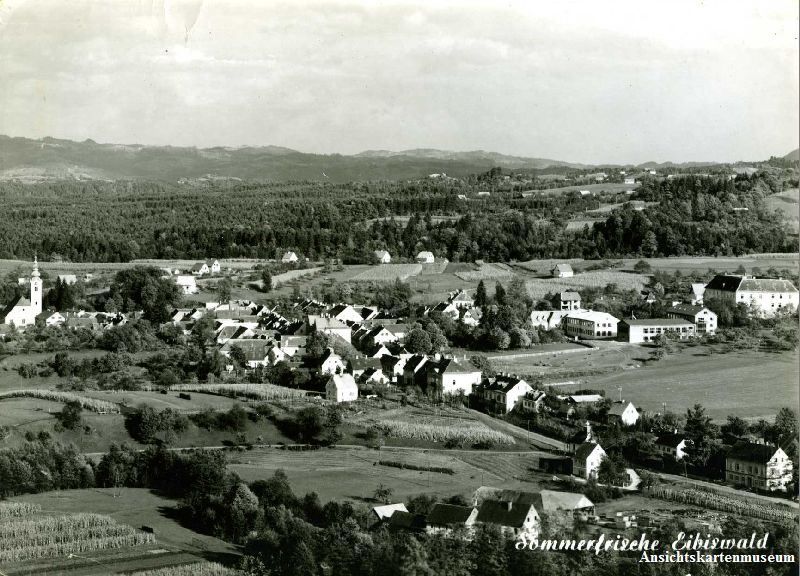 Cartoline postali: Eibiswald -Sommerfrische St. Martin 1961 – Usato da Emmenbrücke venduto da teestube