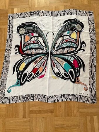 "CODELLO" Seiden Foulard