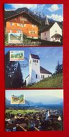 LIECHTENSTEIN DORFANSICHTEN II 1090 - 1092 MK SATZ 149 1997
