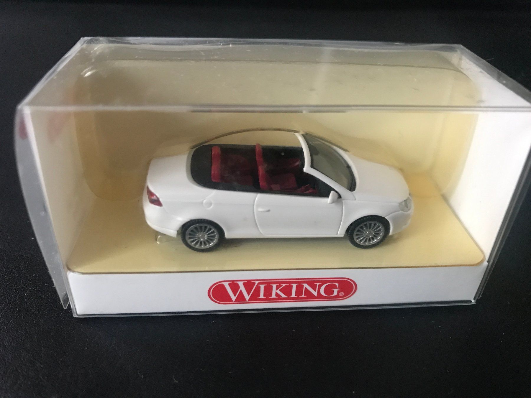 Wiking Modellautos: Wiking VW Eos weiss 1:87 OVP – Neu (gemäss Beschreibung) aus Herisau von dak66