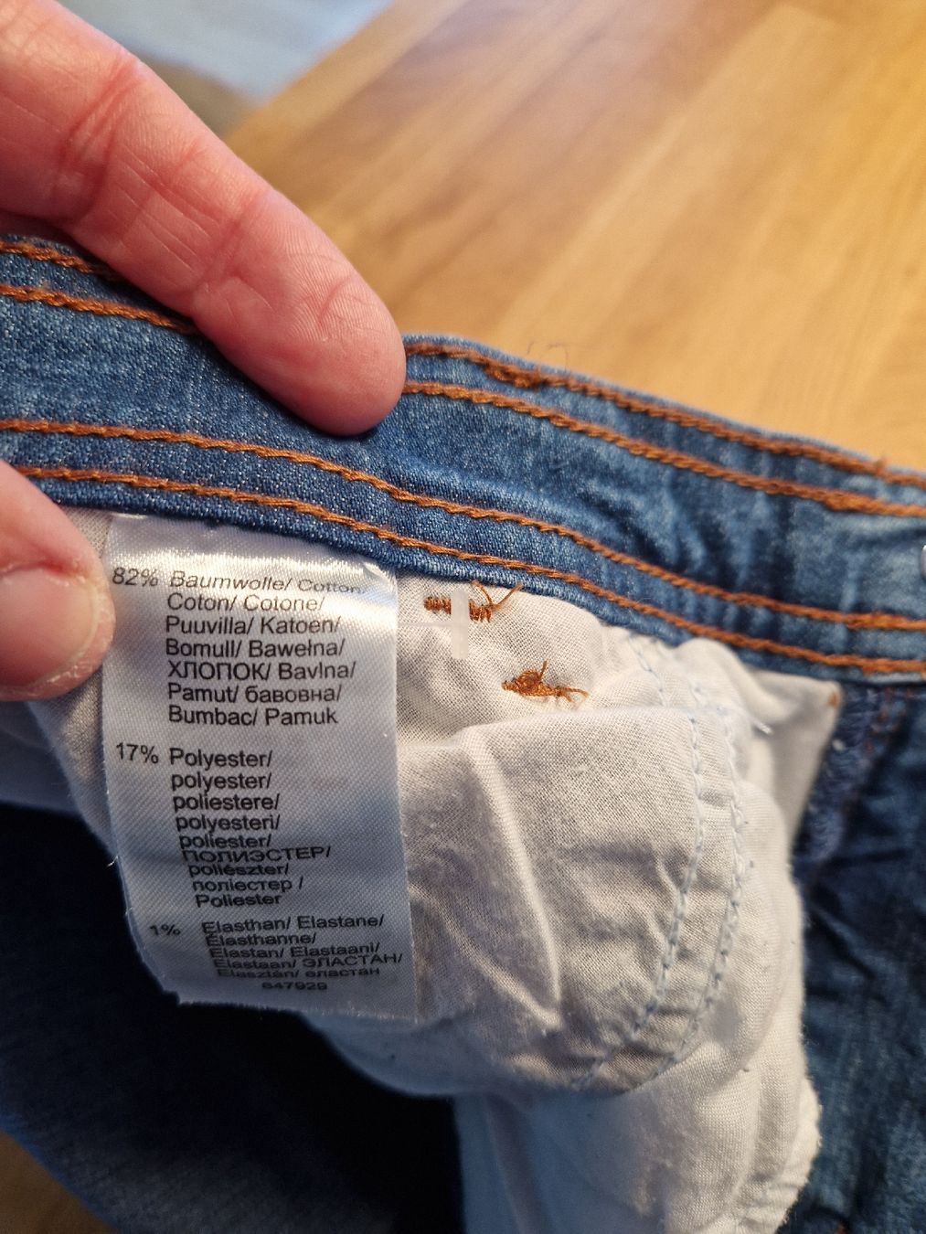 Jeans: Jeanshose kurz Gr.42 – Neu (gemäss Beschreibung) aus Kulmerau von Doene7 3