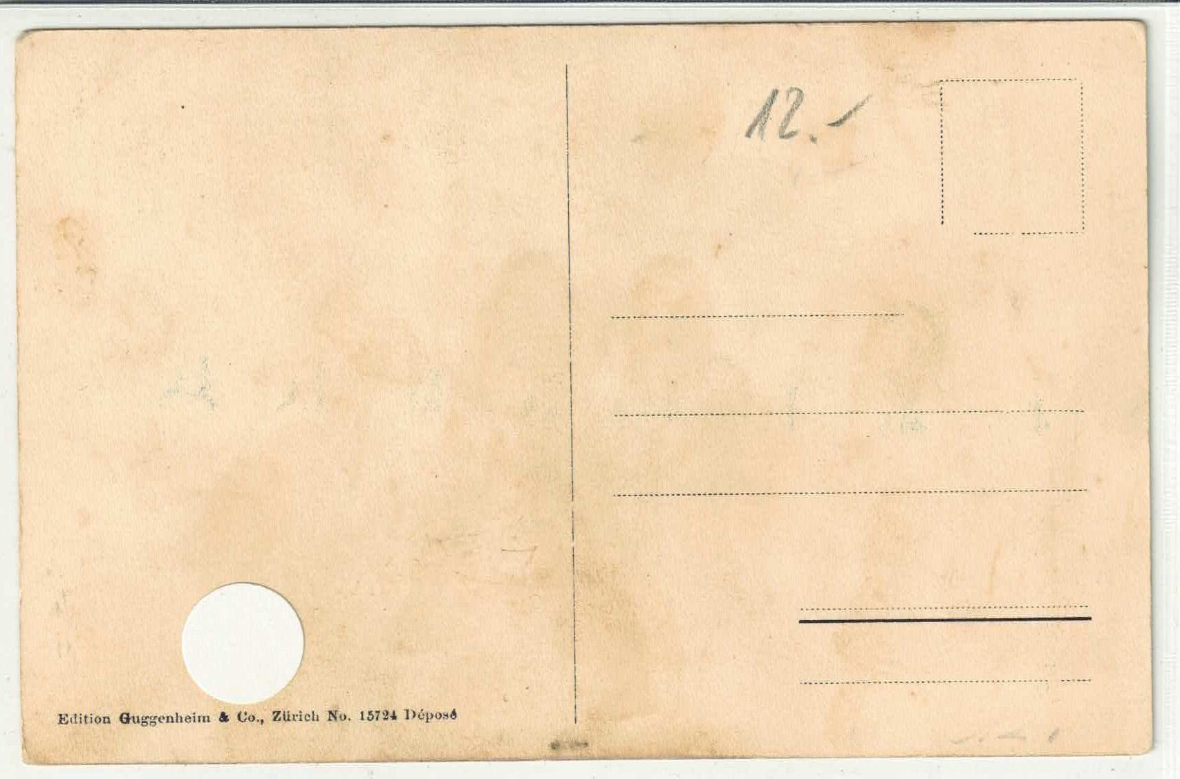 Cartoline postali: Burgdorf - Das Schloss - coloriert – Usato da Ettingen venduto da Kartenplanet 1