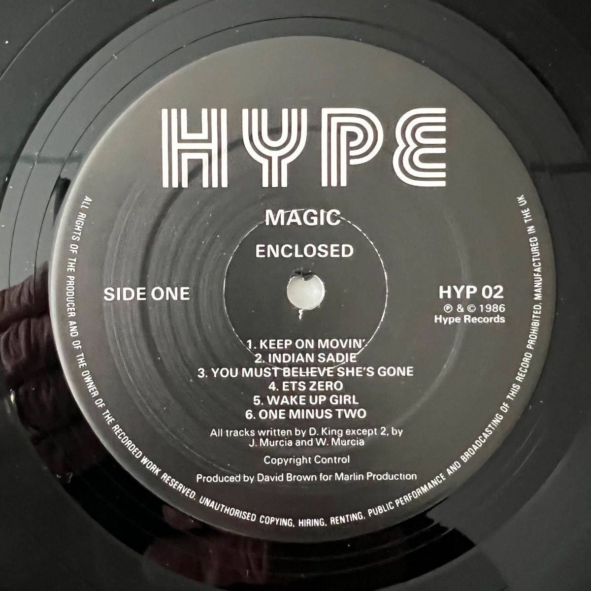 Dischi in vinile: Magic - Enclosed / UK-Press. 1986 - TOP – Usato da Gais venduto da soundcave57 2