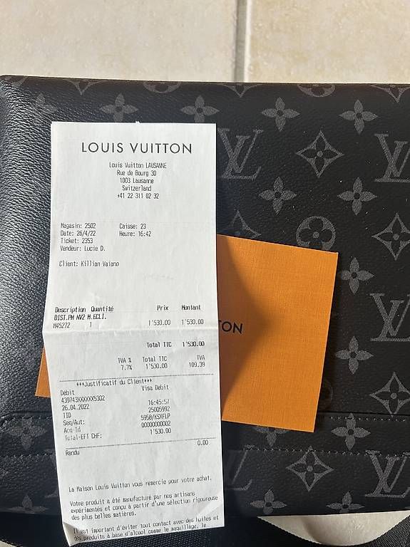 Louis Vuitton Borse: Louis Vuitton District PM M45272  État impeccable – Usato da Renens VD venduto da kik_j6vr 4