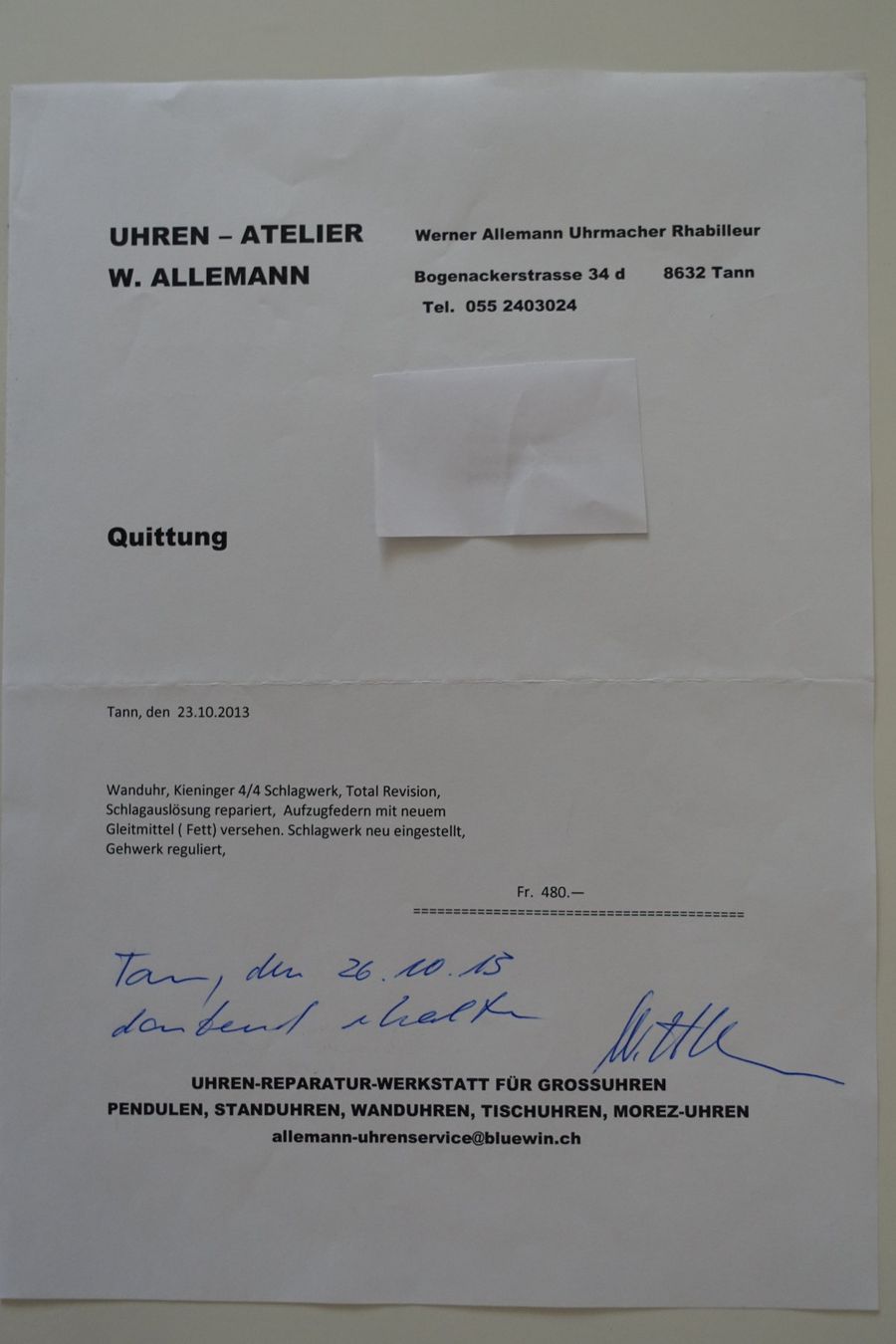 Stand- & Wanduhren: Schöne Kieninger Wanduhr – Gebraucht aus Rüti ZH von Flunder48 6