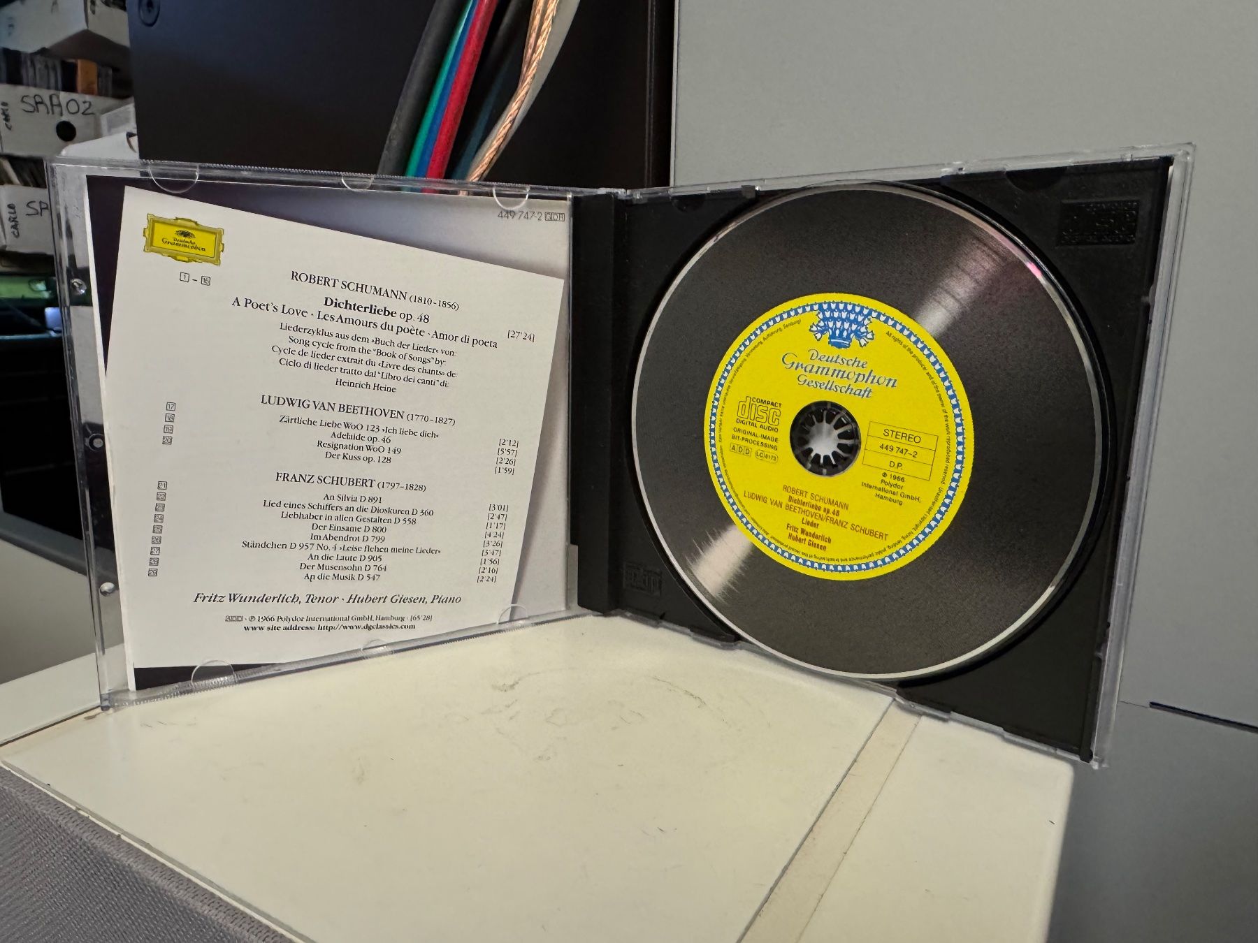 CDs: Schumann, Schubert - Dichterliebe, Lieder - SRA05B – Neuf (Voir description) à Küsnacht ZH par pdproject 2