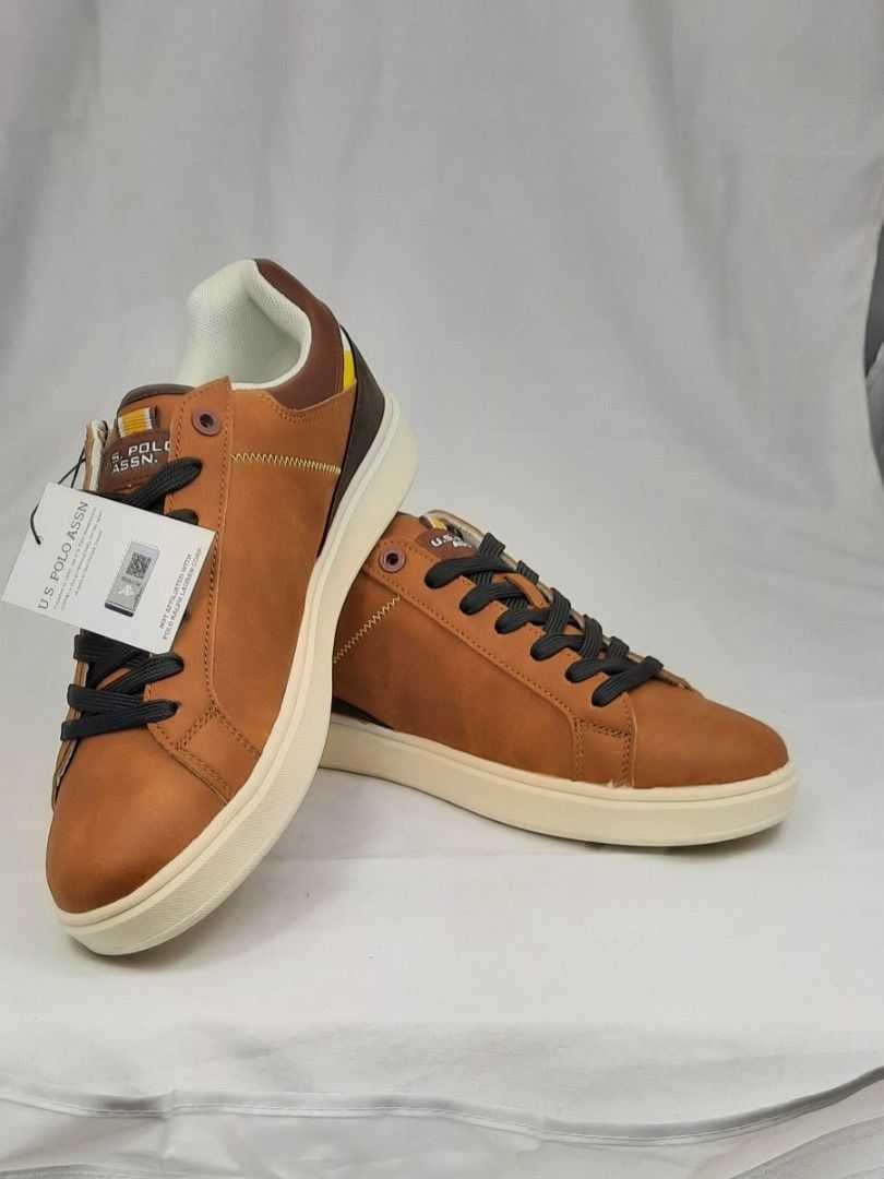 US Polo Scarpe da uomo: U.S. POLO ASSN. Sneaker Rokko braun Gr. 40 – Nuovo e nell'imballaggio originale da Seuzach venduto da VT-Collections1 6