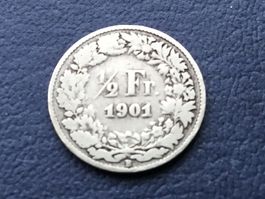 50 Rappen 1901 Selten