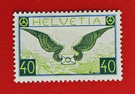 FLUGPOST 15 FP-BRIEF NORMALES PAPIER GUMMIERT FALZ 1929*