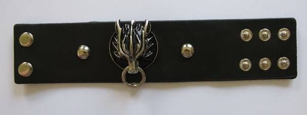 Bracciali & Braccialetti: Gothic LARP Echtleder Armband, Bracelet – Nuovo (secondo la descrizione) da Schwanden GL venduto da UHRKNALL 3