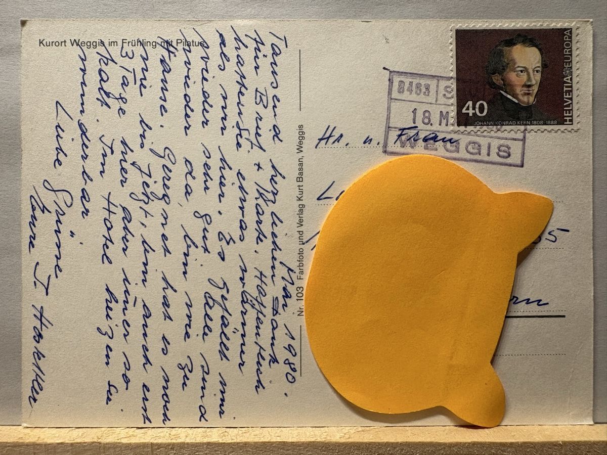 Cartoline postali: AK von Weggis mit Pilatus – Usato da Rümlang venduto da Kartenpost1 1