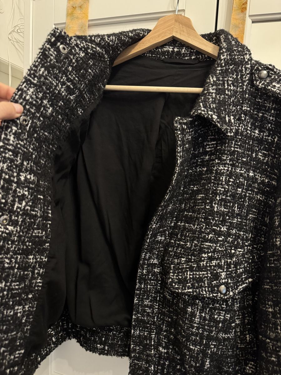 Other Stories Giacche: & Other Stories tweed bomber jacke – Nuovo (secondo la descrizione) da Zürich venduto da ann_mr2x 3
