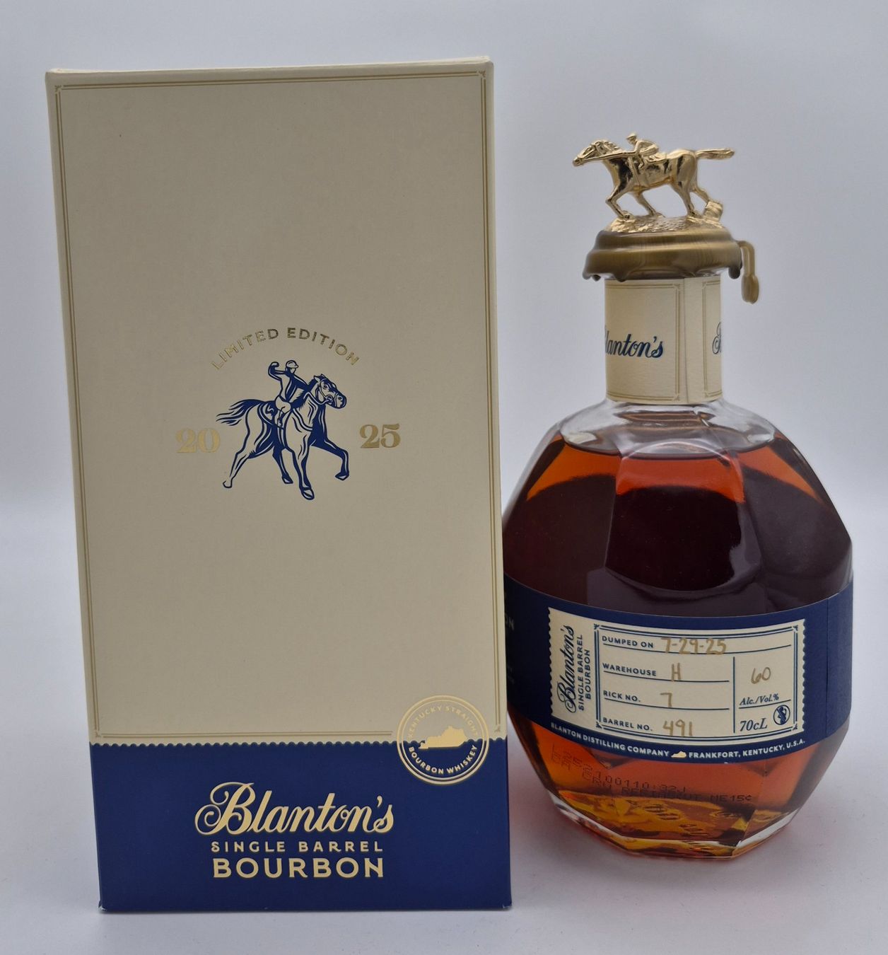 Spiritueux: Blanton's Barrel 491 – Neuf avec emballage d'origine à Le Locle par drinkshop