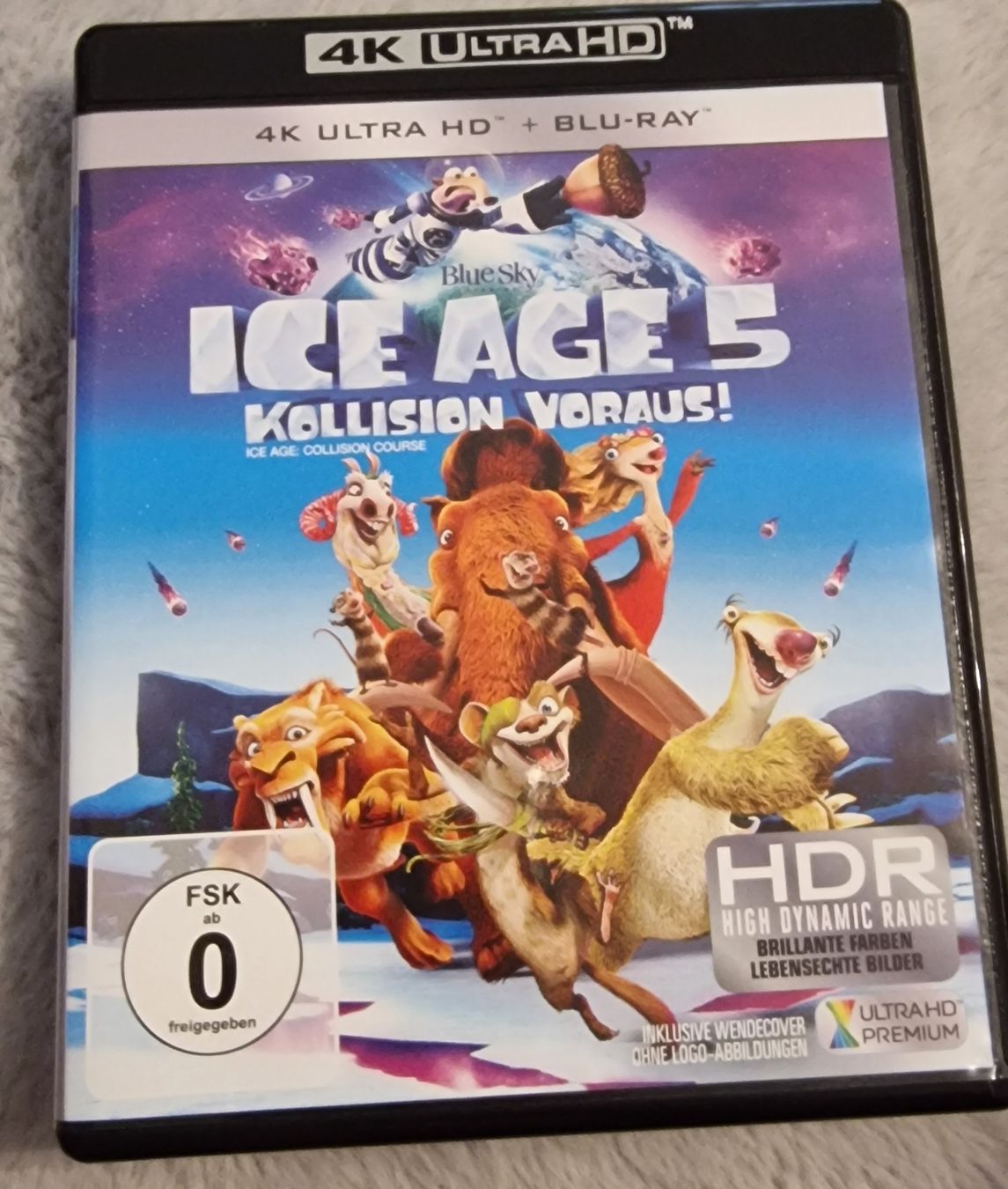 Alle DVDs: 4K UHD Blu-ray Ice Age 5 Kollision Voraus – Gebraucht aus Arbon von sar_l7ll