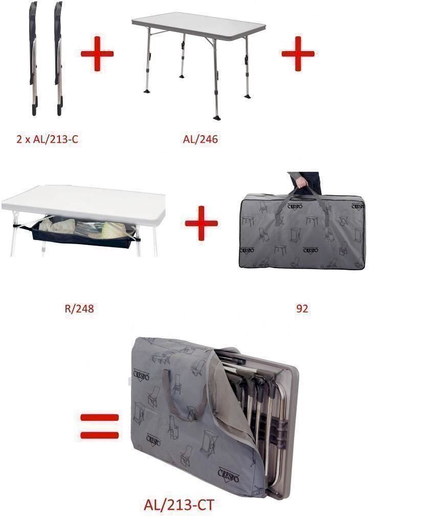 Campingmöbel: Crespo Valencia Stuhl- und Tischset – Neu und originalverpackt aus Bottighofen von zaap 3