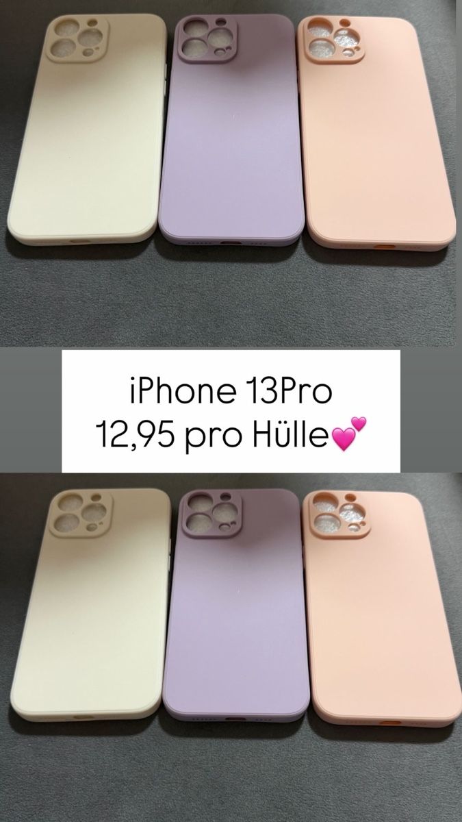 Cover & Protezioni schermo: iPhone 13 Pro Hülle div. Farben🌸 – Nuovo e nell'imballaggio originale da Wettingen venduto da Joelds98