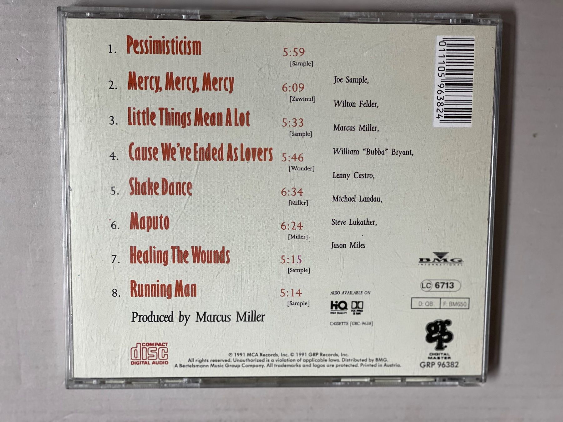 CD: The Crusaders – Usato da Muri b. Bern venduto da AdidasCollector 1