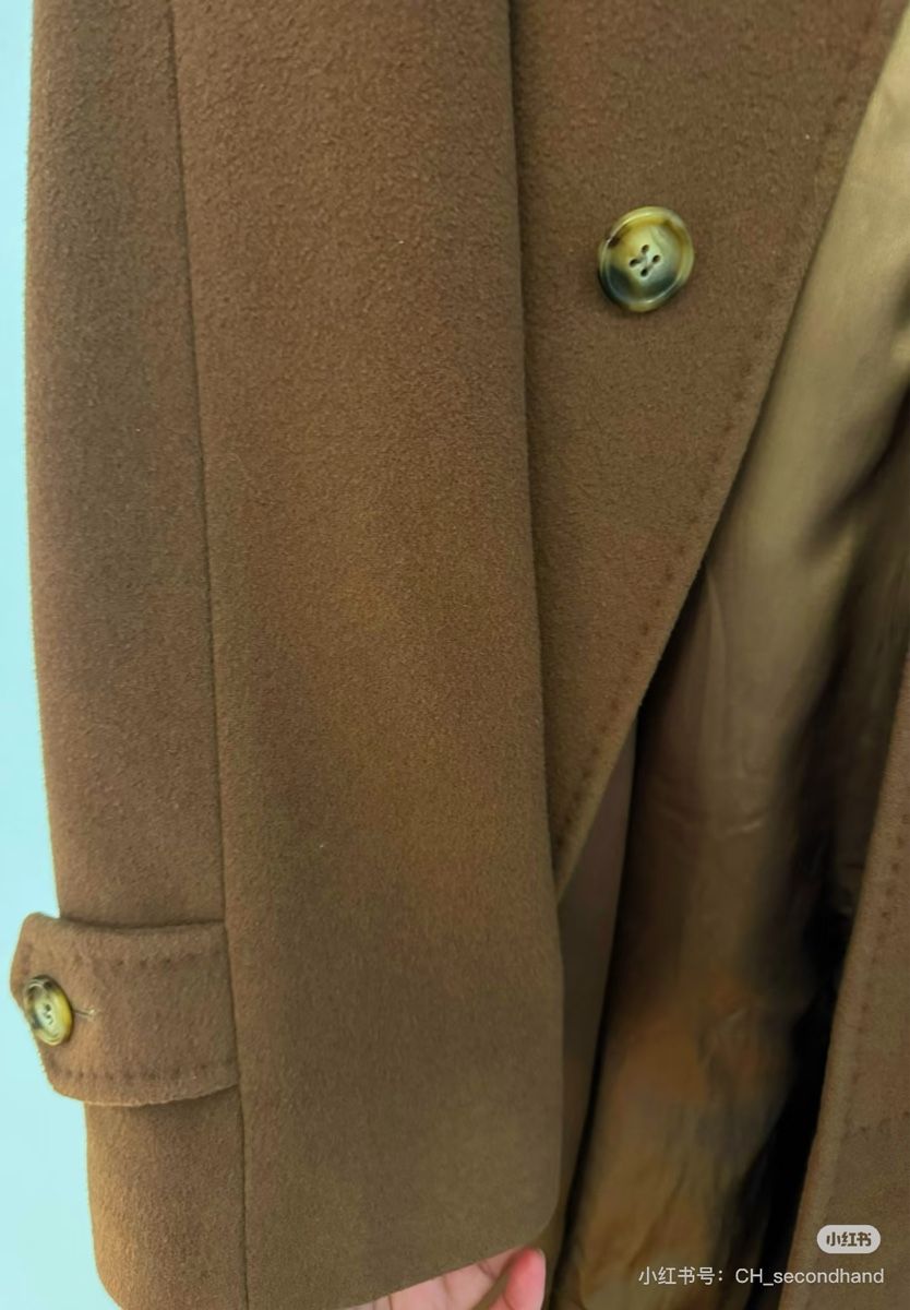 Cappotti: Wool Cashmere Brown Overcoat - Classic Look! – Nuovo (secondo la descrizione) da Bern venduto da CH_secondhand 2