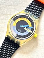 Swatch Stop Vintage Rarität Schwarz