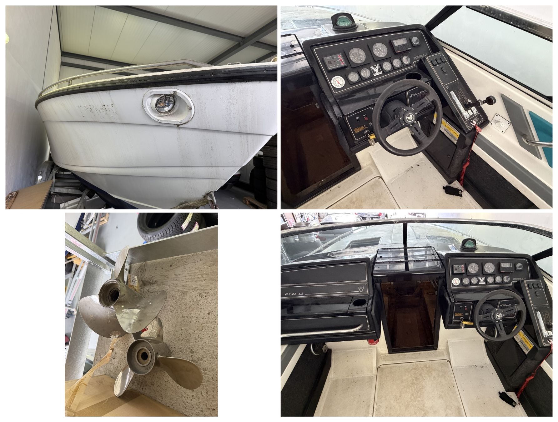 Formula Boote: Motorboot Formula LS 242 Bastlerobjekt mit defektem Trailer – Defekt aus Wil ZH von mcr-trade 8
