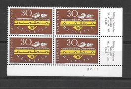 Abart 293.3.02 ** Retouche unter A von Helvetia 16.5.1949