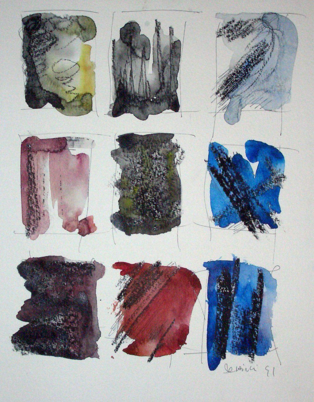 Dipinti: Stephan Sembinelli / Original / 51 × 41 cm / Mischtechnik – Nuovo (secondo la descrizione) da Welschenrohr venduto da StarRecordsGmbH 1