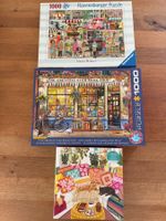 3er-Set Puzzle 1000 Teile gebraucht