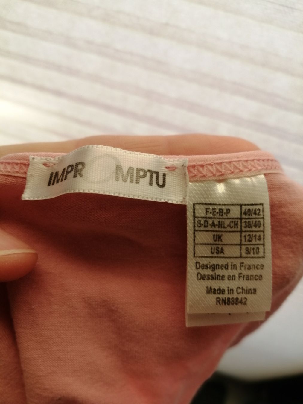 Top: feminines rosa Spitzen top Gr. 38/40 – Usato da Windisch venduto da mer_6cjk 1