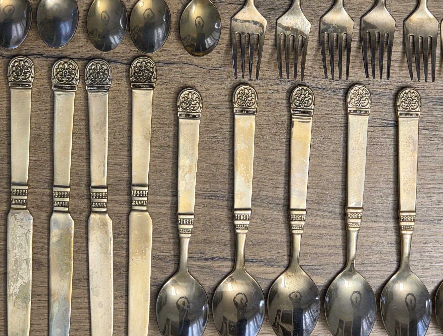 Villeroy & Boch Set di posate: Bronze Besteck-Set Villweroy & Boch – Usato da Kriens venduto da 1mars10 1