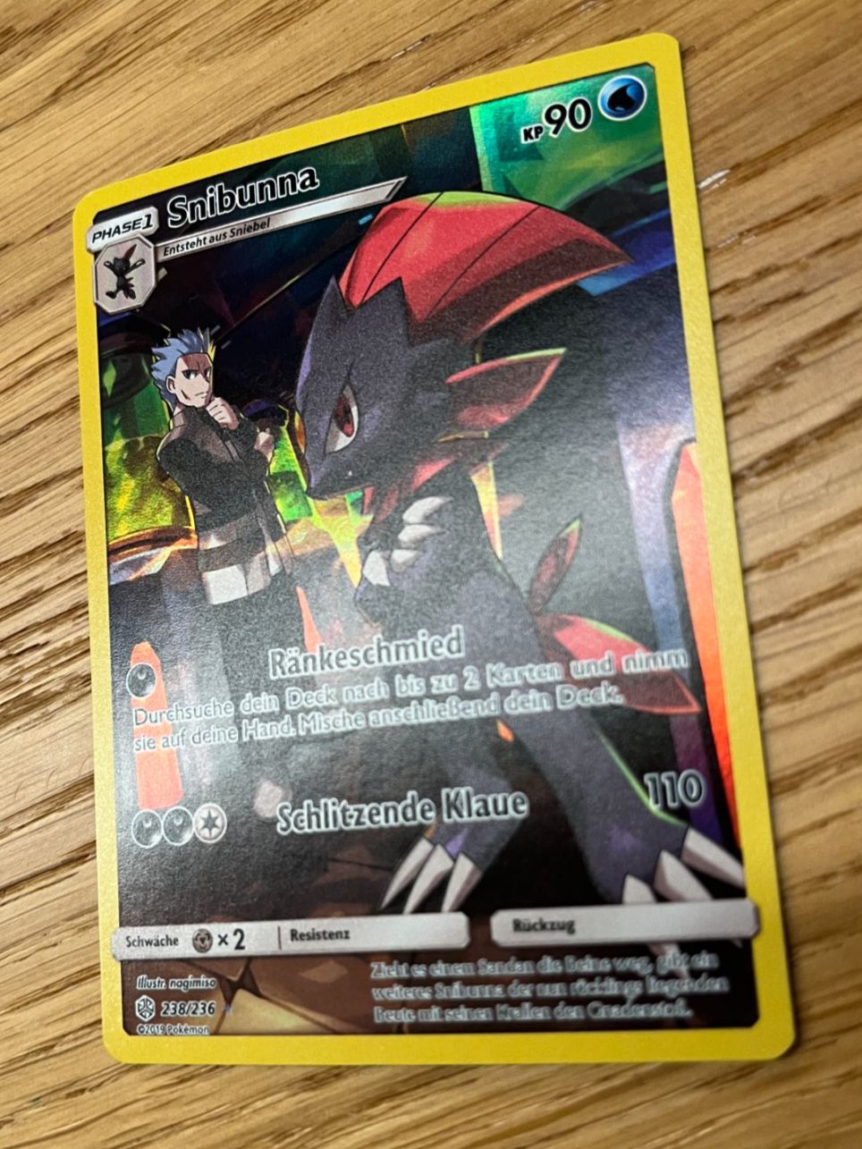 Pokémon Sammelbilder & Trading cards: Snibunna (CEC 238) – Neu (gemäss Beschreibung) aus St. Niklaus VS von tru_vj5x