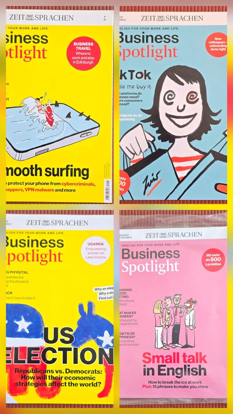 Riviste & Magazine: Business Spotlight Zeitschrifte, 14 St. Hefte – Usato da Allschwil venduto da Elly1972 2
