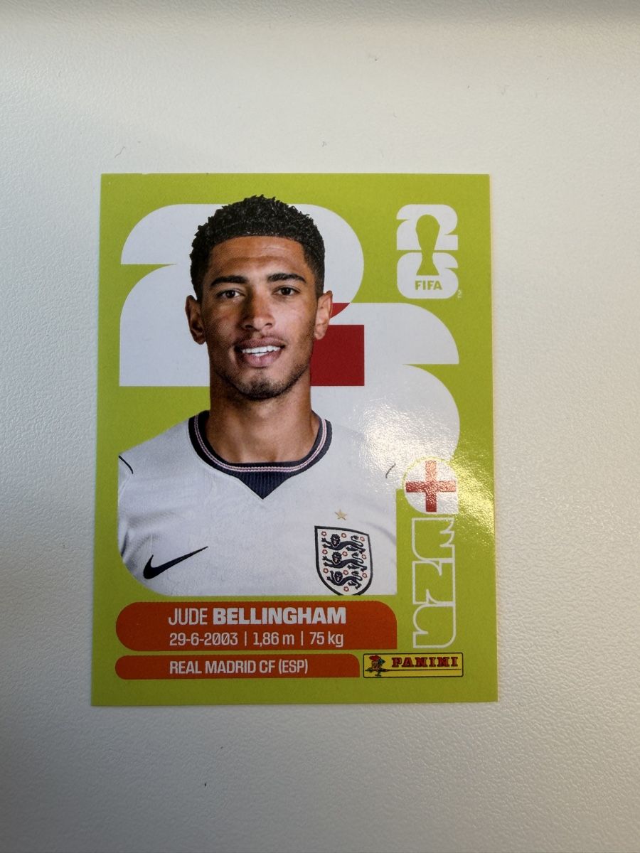 Panini Carte collezionabili: Jude Bellingham - Panini Wm 2026 - ENG 11 – Nuovo (secondo la descrizione) da Fehraltorf venduto da NickBru29